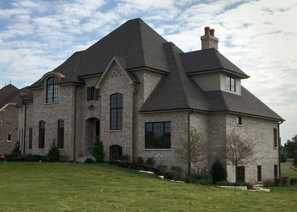 brick and stone homes