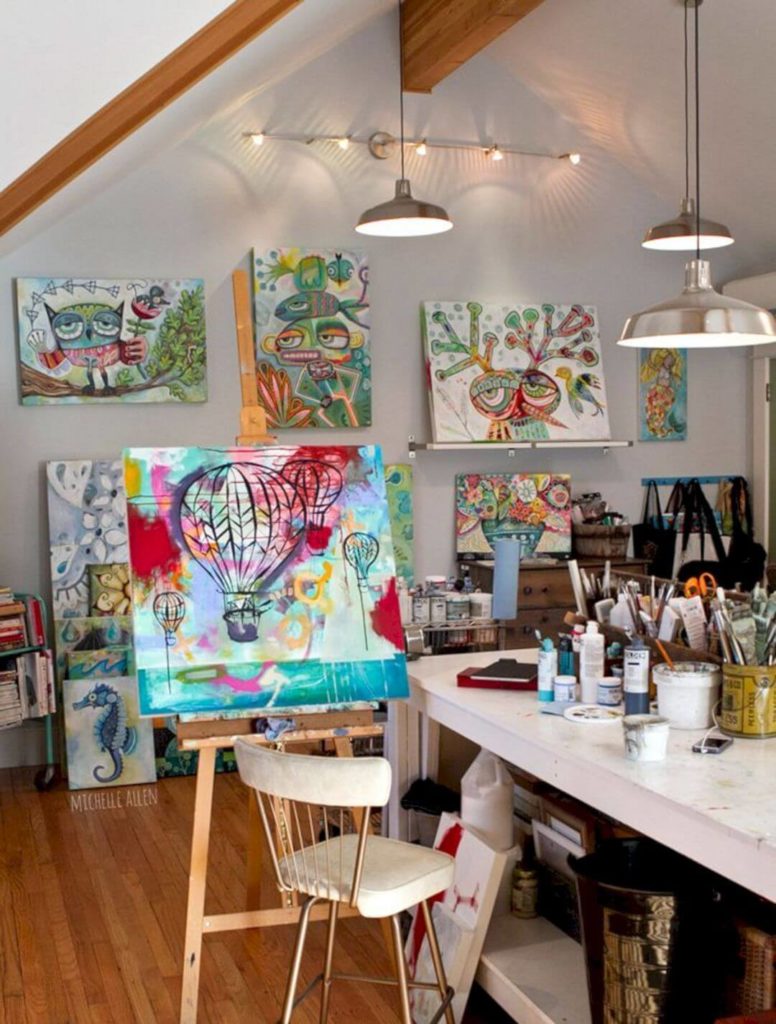 Small Art Studio Design Ideas 22 Home Art Studio Ideas Interior 