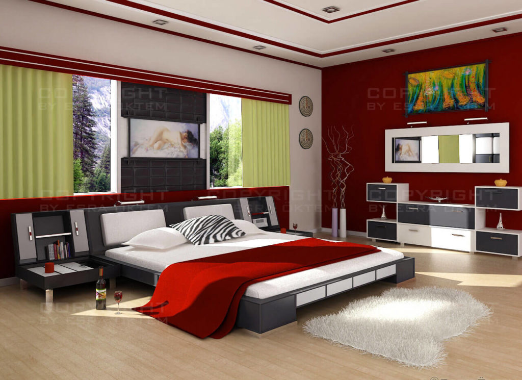 contemporary decorating ideas for bedrooms