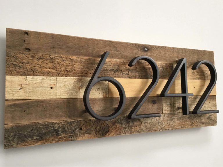 30 House Number Signs Ideas For 2024