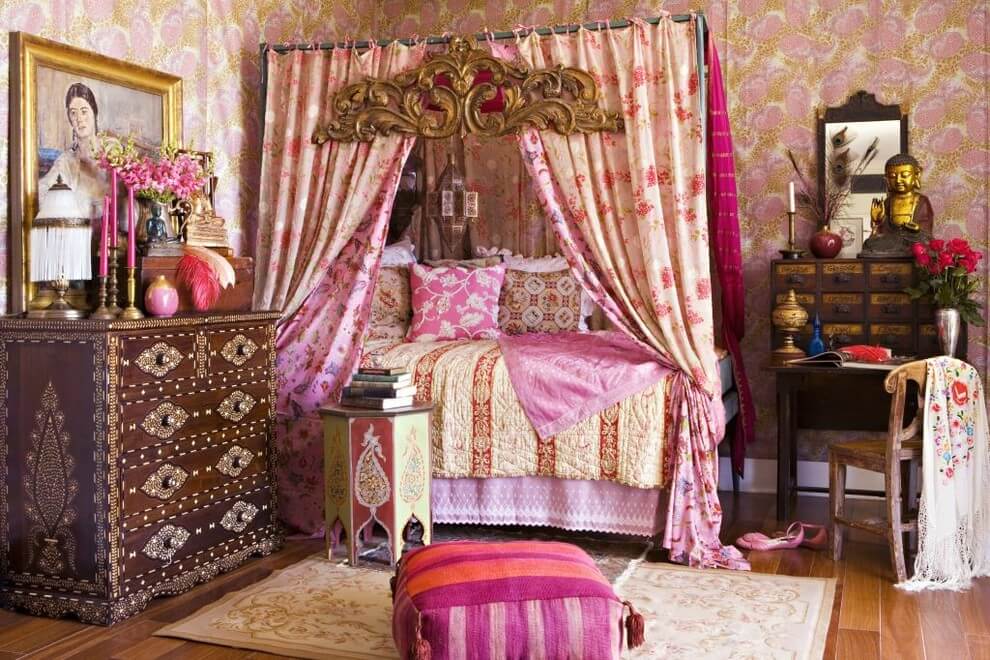 bohemian style bedroom ideas