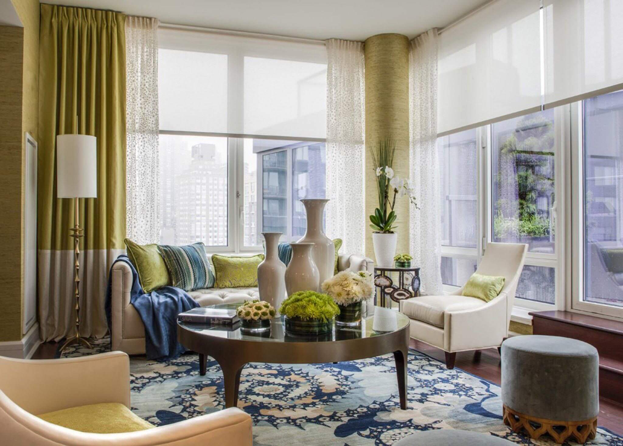 25 Blind Designs For Living Room Windows - The Architecture Designs