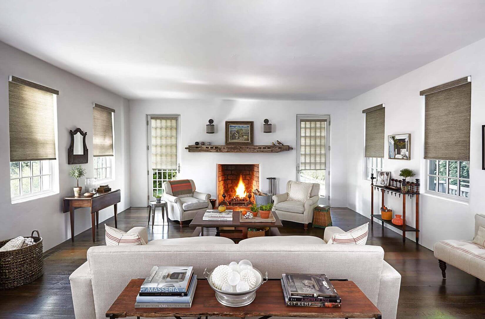 25 Blind Designs For Living Room Windows - The Architecture Designs