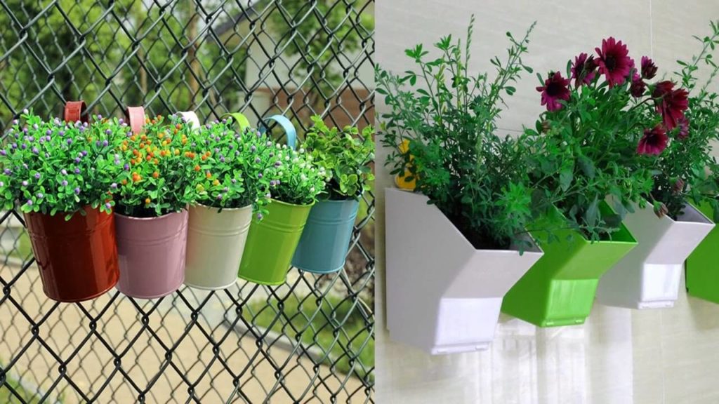 hanging flower pots for balcony