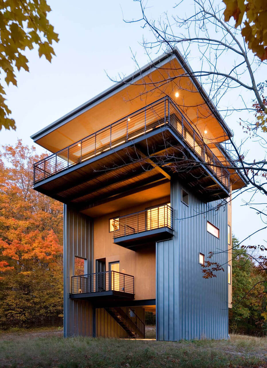 Strature Design Stunning Modern Cabin Architecture Designs and Plan