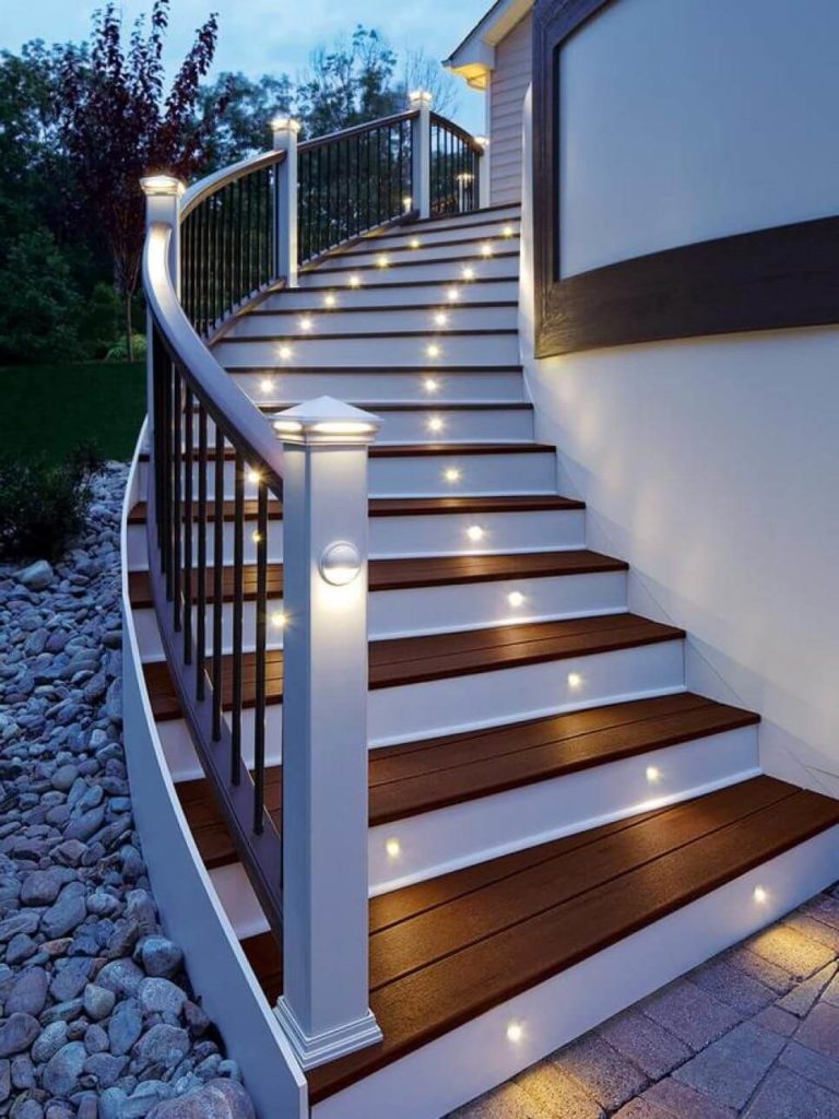 modern exterior stairs