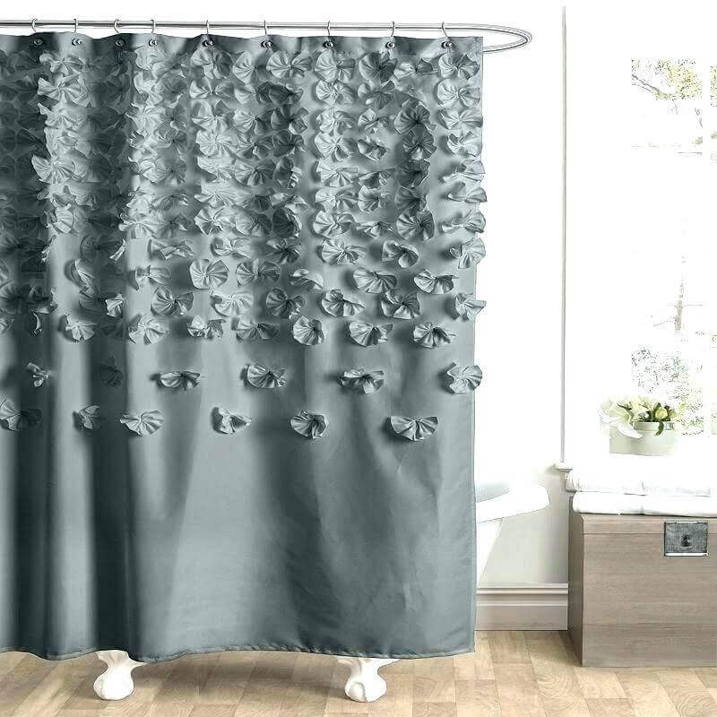 28 Designer Shower Curtains Ideas For, White Shower Curtain Ideas