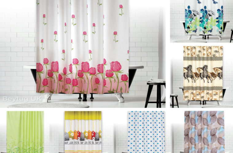 28 Designer Shower Curtains Ideas For, How To Turn Curtains Into Shower Curtain