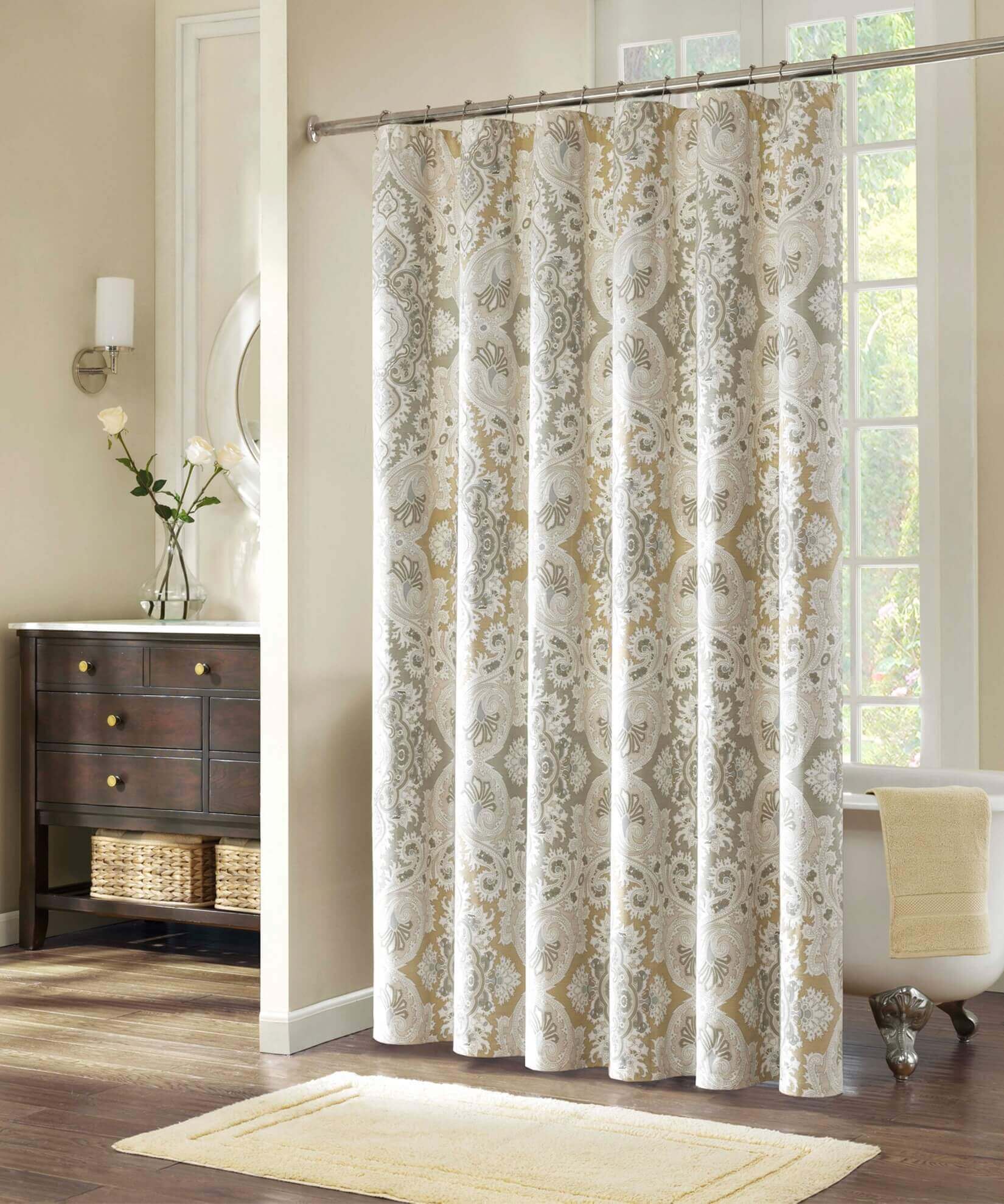 28 Designer Shower Curtains Ideas For Your Bathroom
