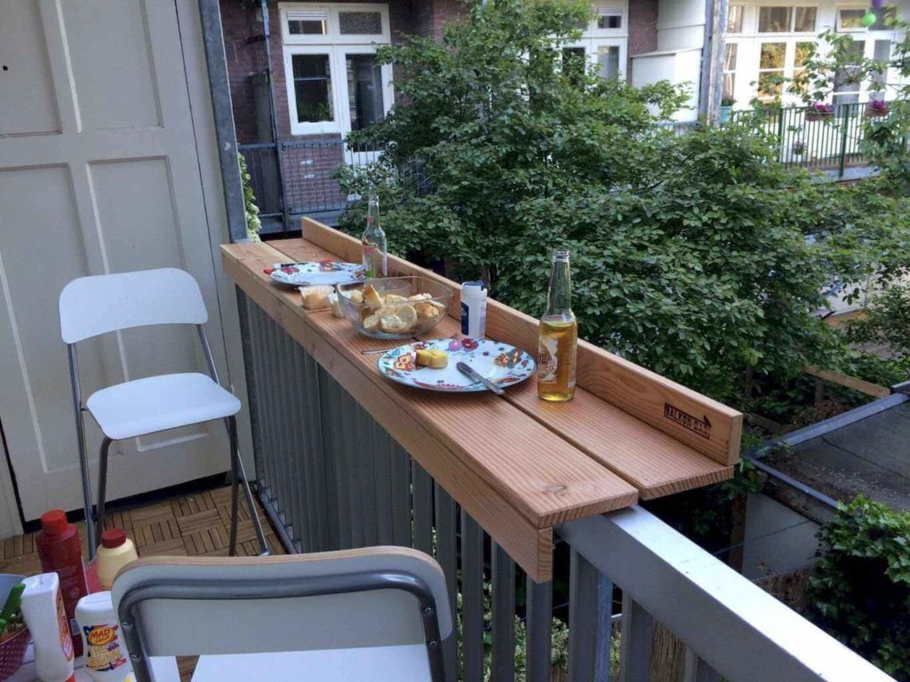 Balcony storage ideas