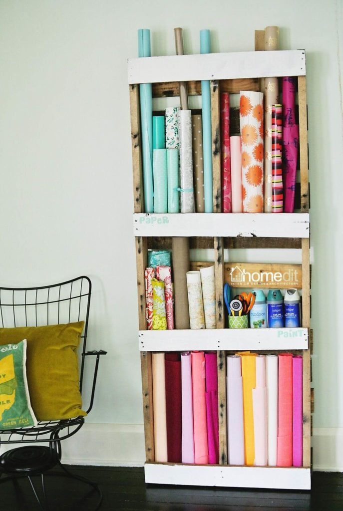 Creative Pallet Shelves Designs - You Just Says Wow