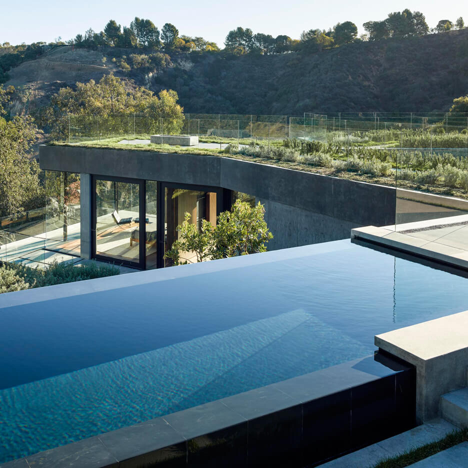 house with rooftop swimming pool