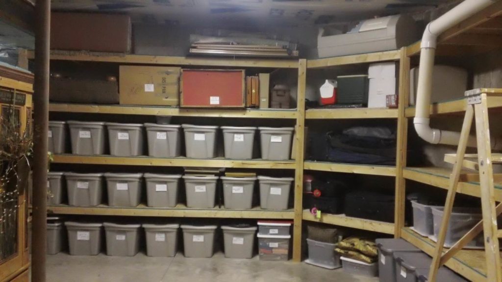 home basement storage ideas