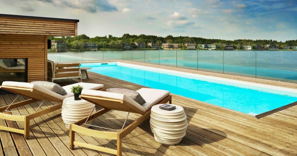 rooftop swimming pool designs
