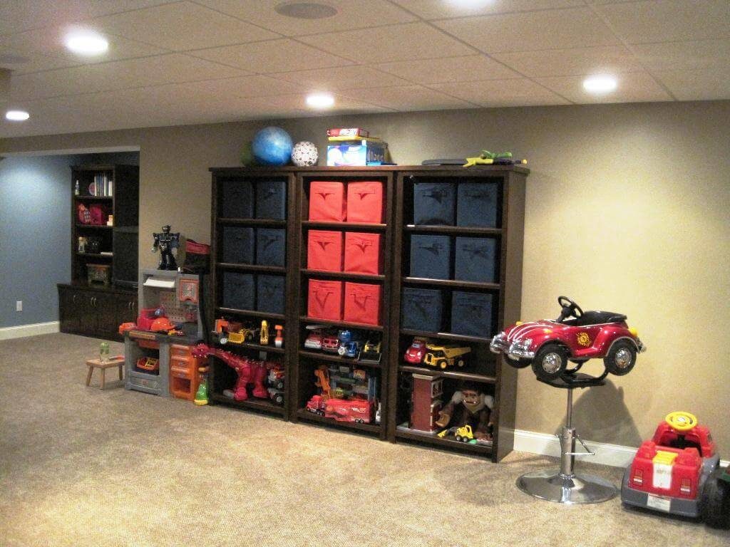 home basement storage ideas