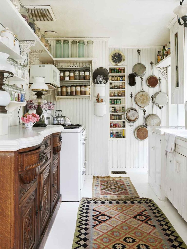 colorful boho chic kitchen designs