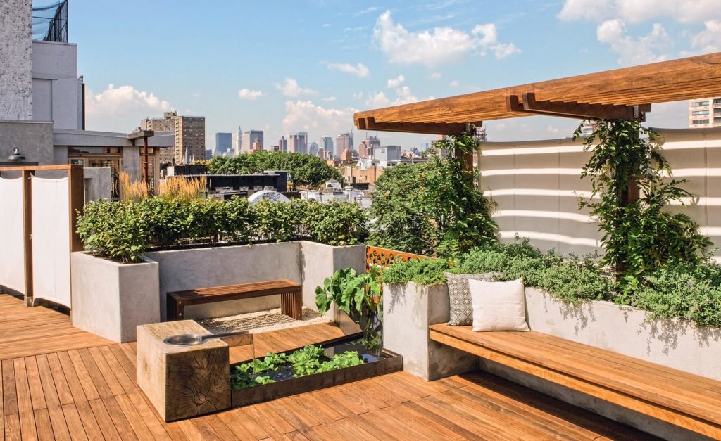 Best 21 Modern Roof Garden Design Ideas