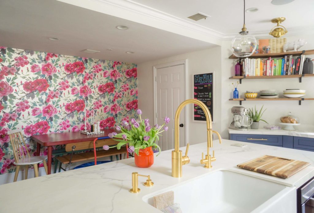 modern wallpaper designs for kitchens