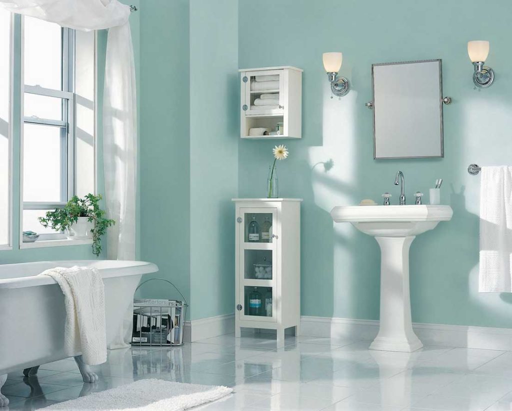bathroom paint colors 2019