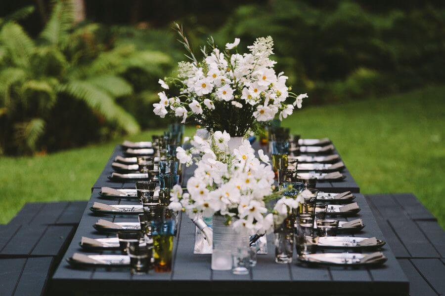 dinner party table settings