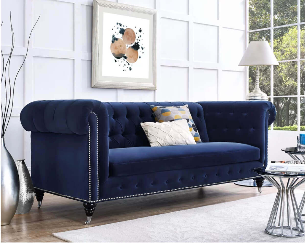 Best 16 Velvet Sofa Design Ideas Popular In 2020   2 Velvet Sofa Design Ideas 