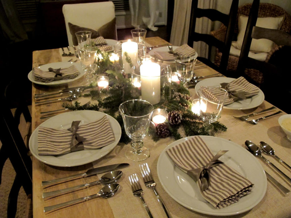 Elegant Table Setting For Dinner Party - Luanetg