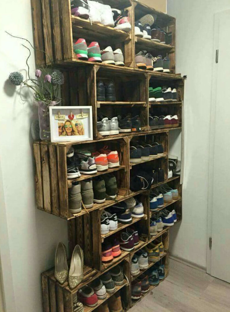 20+ Creative Shoe Storage Ideas For Small Spaces