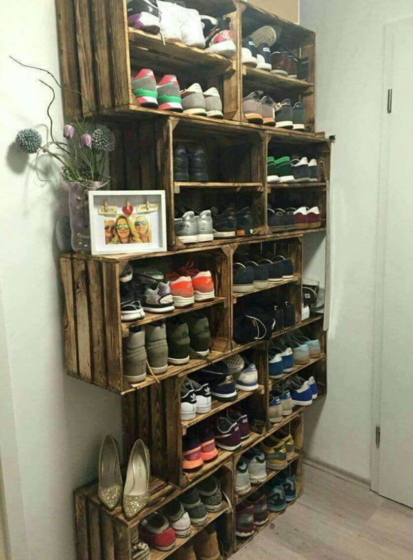 shoe storage ideas for small spaces