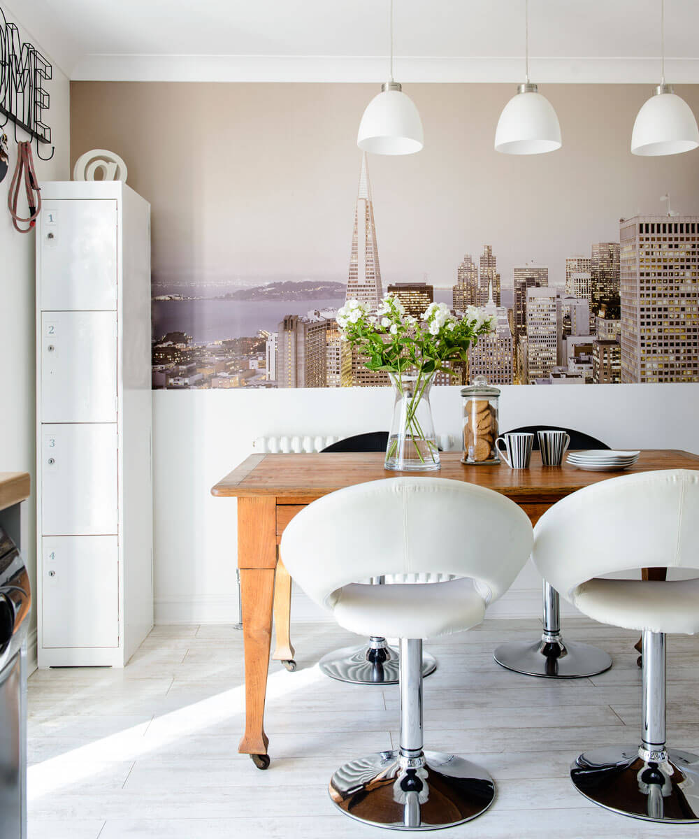 modern wallpaper designs for kitchens