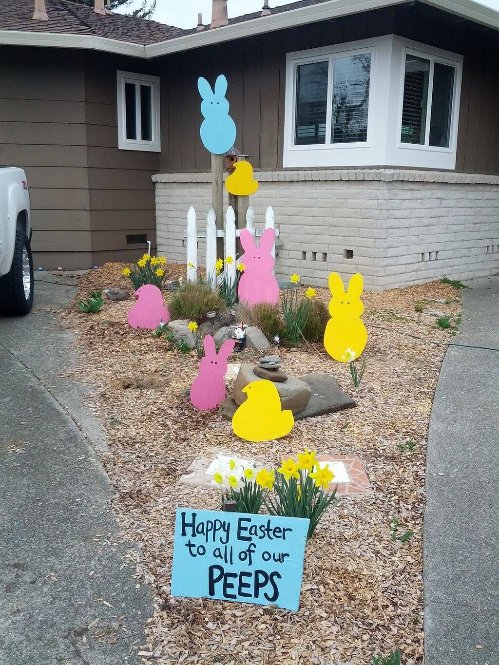 outdoor easter decorations pinterest