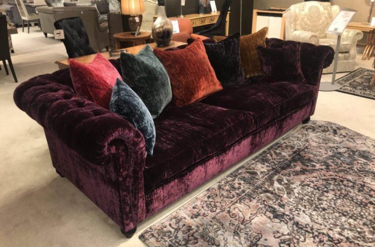 velvet sofa design ideas