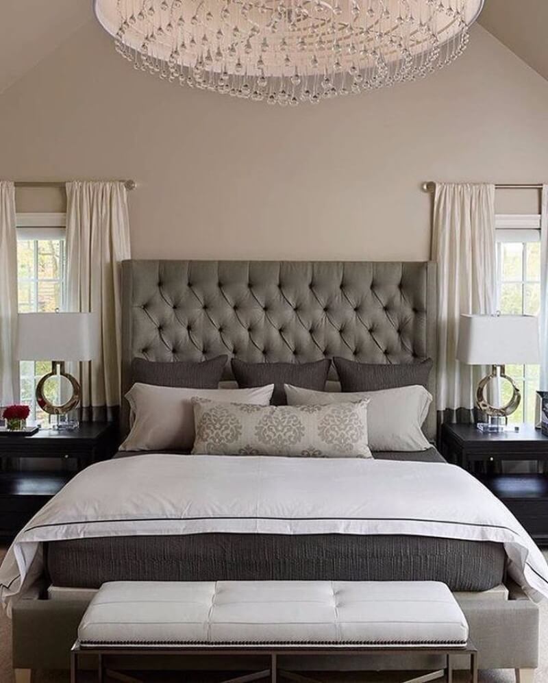 bedroom headboard decorating ideas