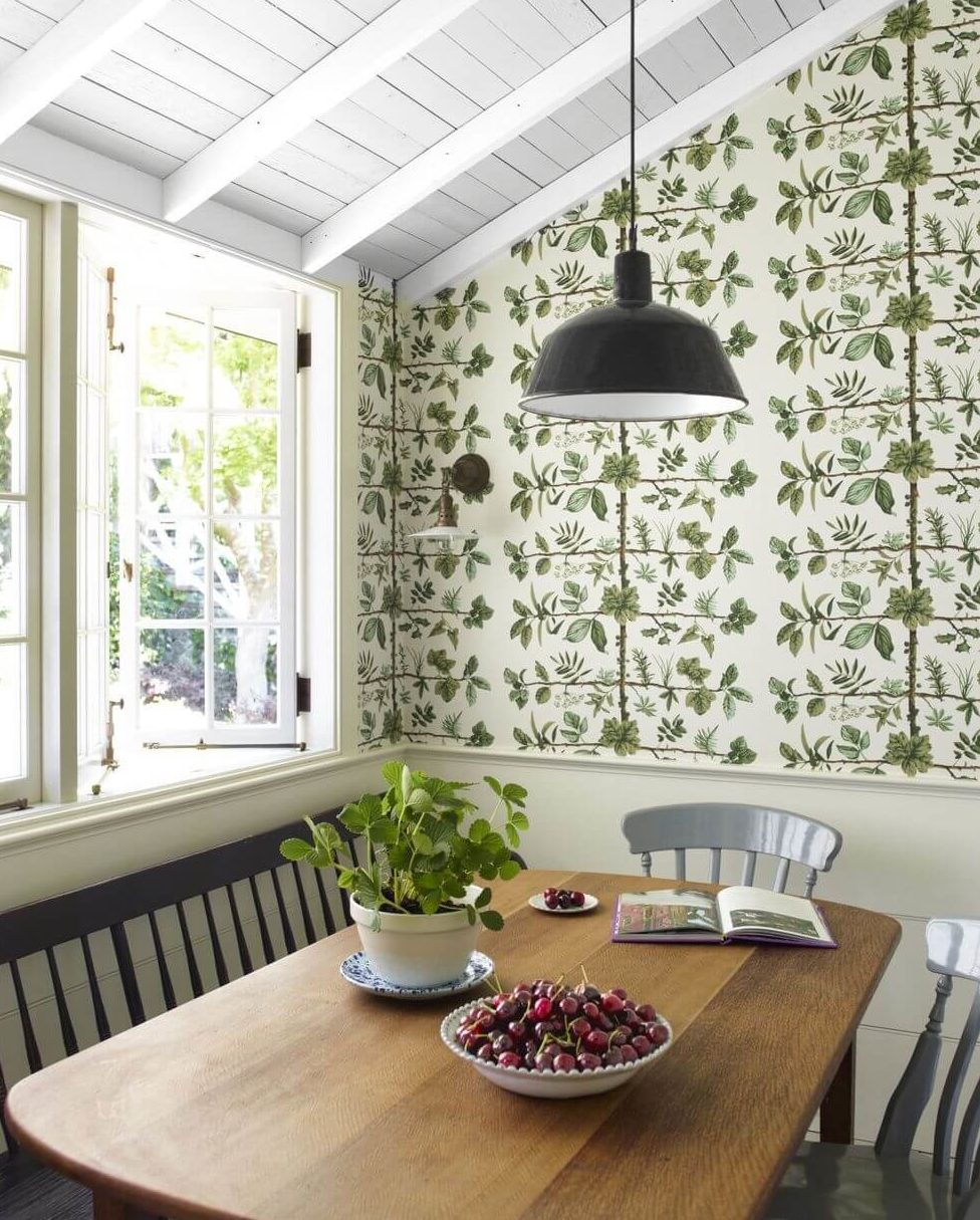 modern wallpaper designs for kitchens