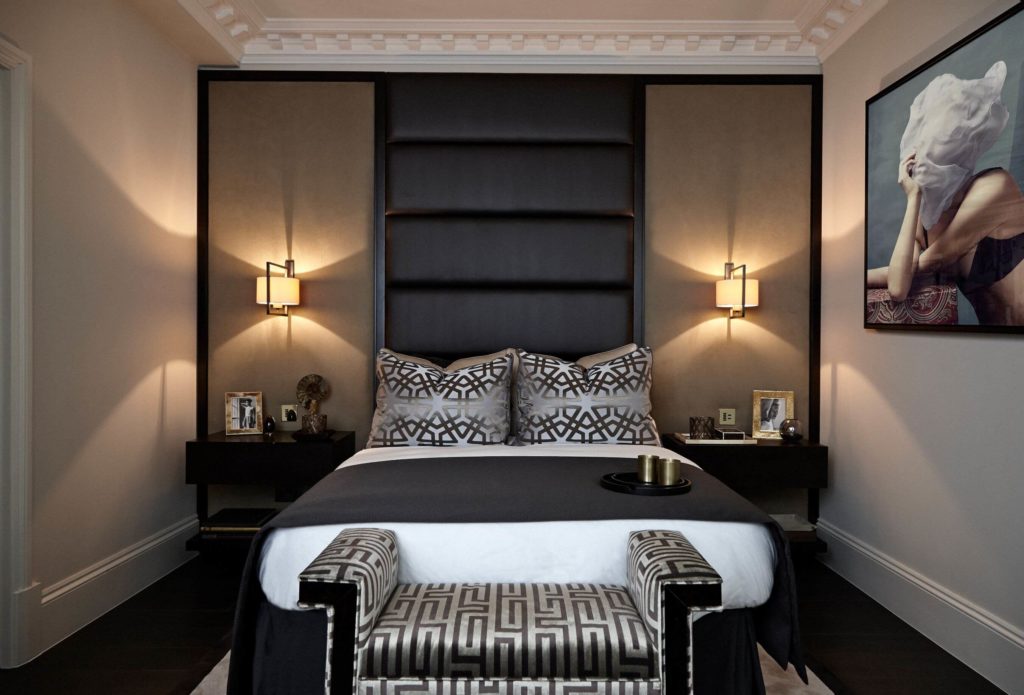 Bedroom Decorating Ideas Upholstered Headboard