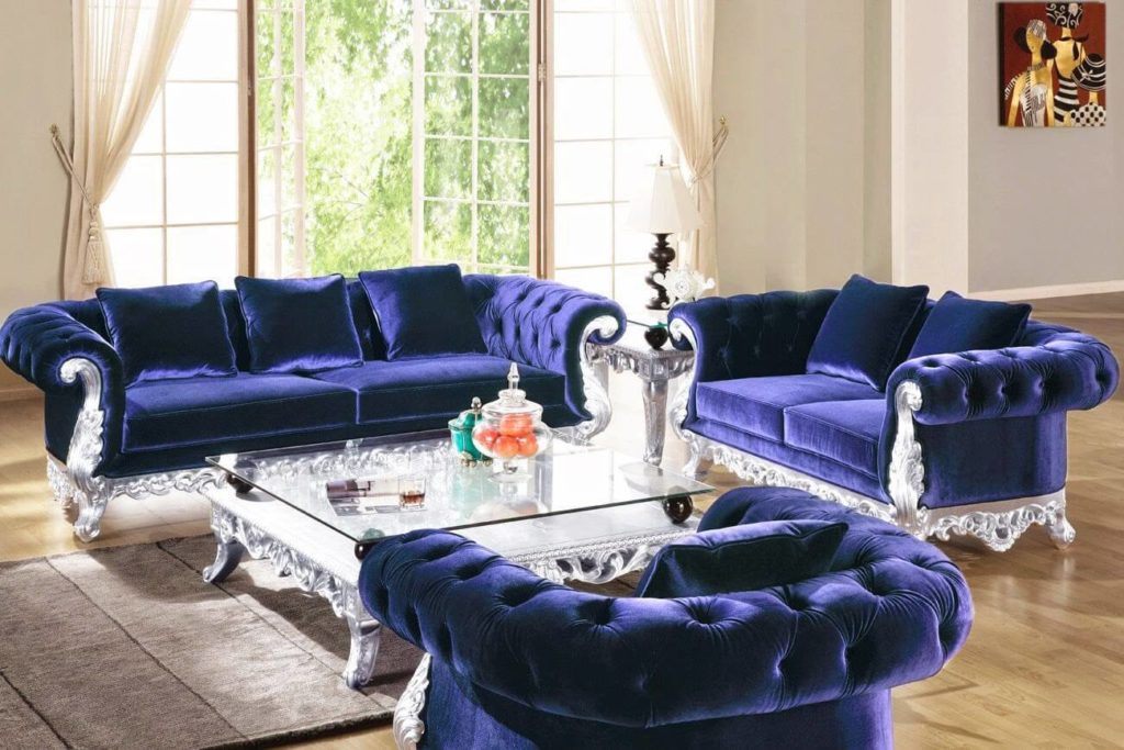 velvet sofa design ideas