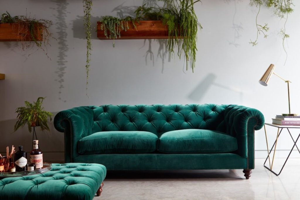 velvet sofa design ideas