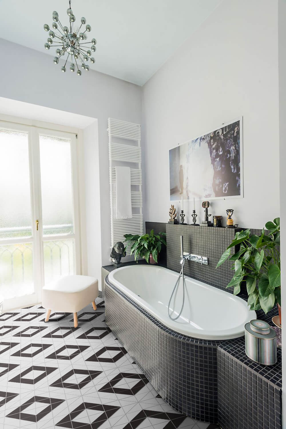 18 Geometric Bathroom Tiles Of 2020 For Design Lovers