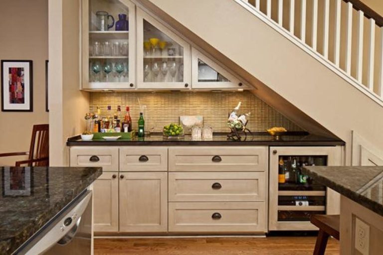 15 Stunning Design Ideas For Space Under Stairs - Storage Ideas