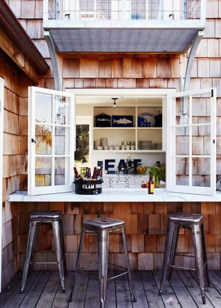 outdoor kitchen ideas for small spaces