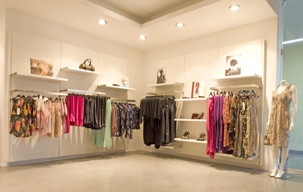 Small Shop Design Ideas For Clothing Small Garment Shop Interior 