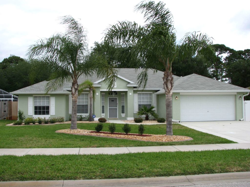 sage green house exterior