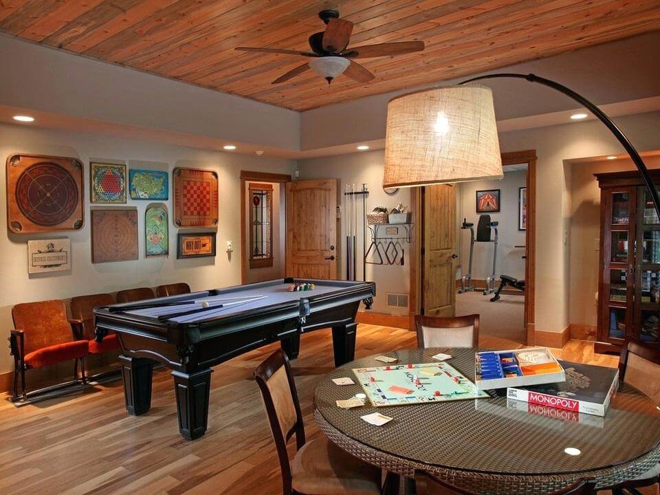 man cave shed interior ideas