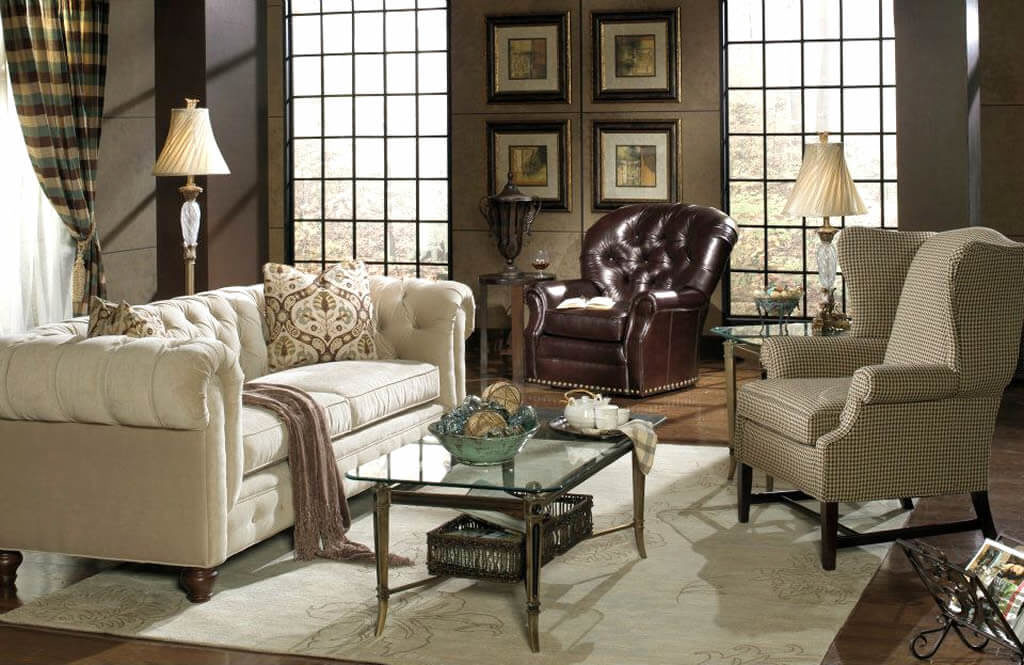 interior design living room chesterfield