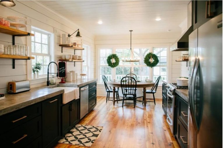 15+ Fixer Upper Kitchen Designs to Check - The Architecture Designs