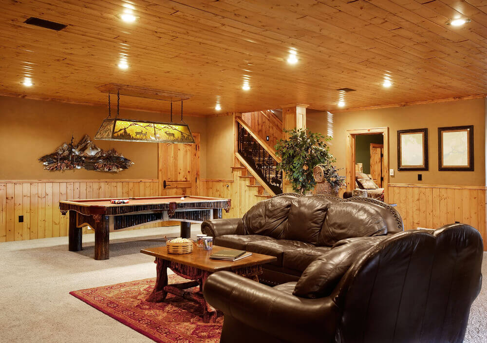 man cave shed interior ideas