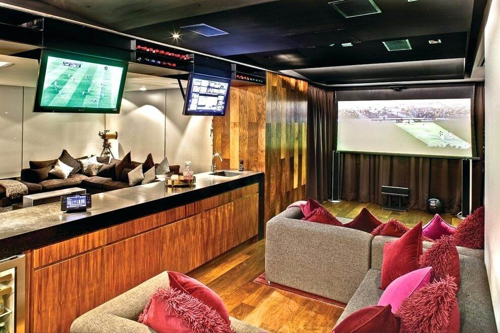 man cave shed interior ideas