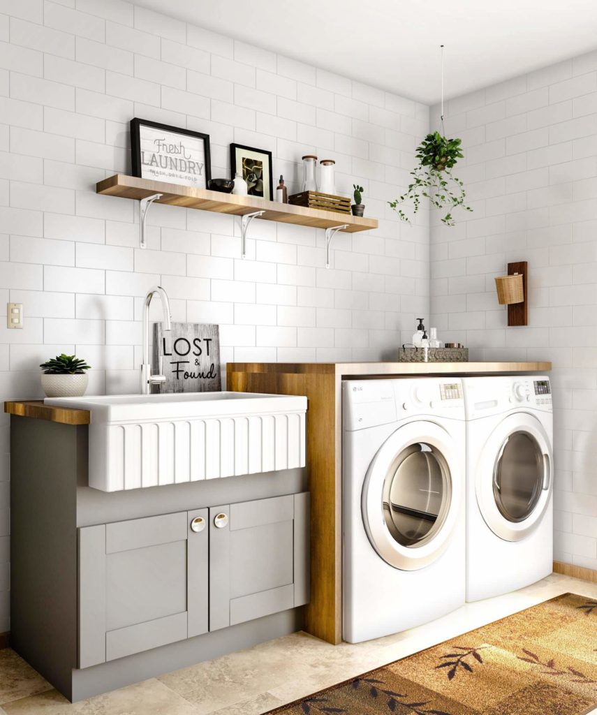 Modern Laundry Room Ideas For Small Spaces Updated 2020   20 Laundry Room Ideas For Small Spaces 855x1024 