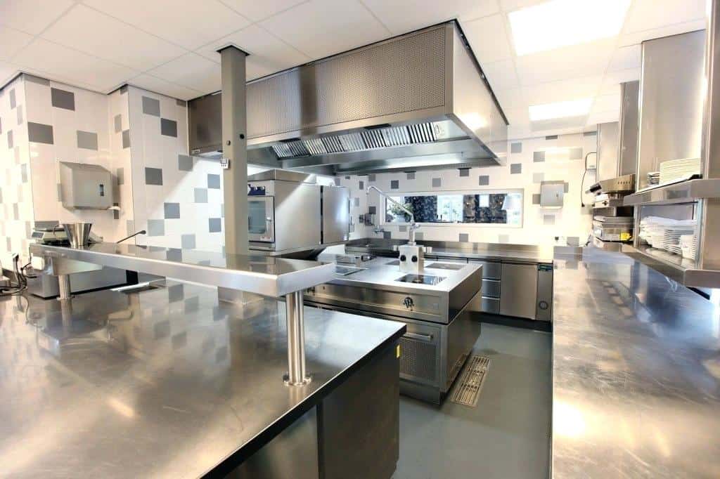 modern small restaurant kitchen design