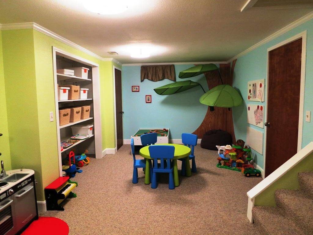 basement playroom ideas