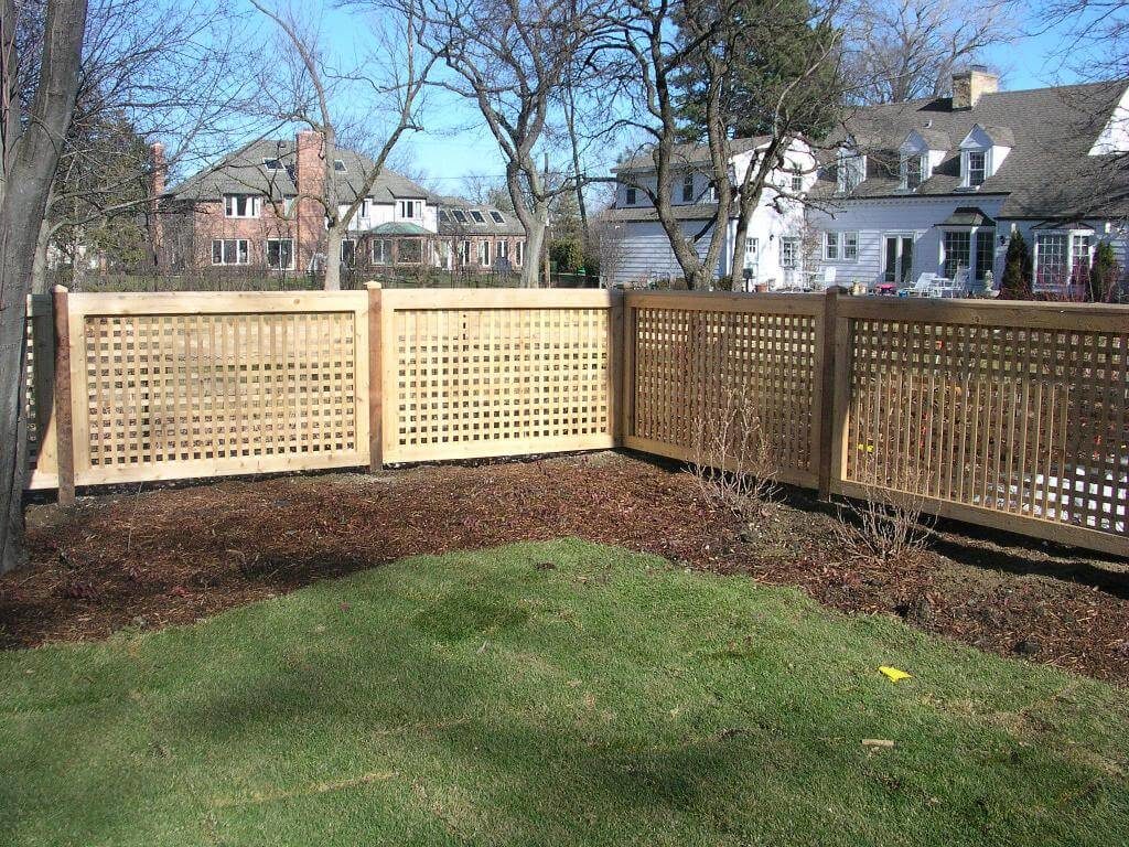 privacy fence ideas for backyard